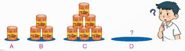 BÀI 46 KHỐI TRỤ, KHỐI CẦUI.HOẠT ĐỘNGCâu 1: Hình nào là khối trụ? Hình nào là khối cầu? Đáp án chuẩn:- Hình D là khối trụ- Hình B là khối cầuCâu 2:Mỗi vật sau có dạng khối gì? Hãy nêu tên một số đồ vật có dạng khối trụ hoặc khối cầu mà em biếtĐáp án chuẩn:a) b) Đồ vật có dạng khối trụ: Hộp sữa, lon nước ngọt , thùng nước, cái giếng, ống tre,…    Đồ vật có dạng khối cầu: viên bi, quả địa cầu, quả bóng, quả cam,…Câu 3: Quan sát tranh rồi chỉ ra hình có dạng khối trụ, hình có dạng khối cầu. Đáp án chuẩn:II.LUYỆN TẬP 