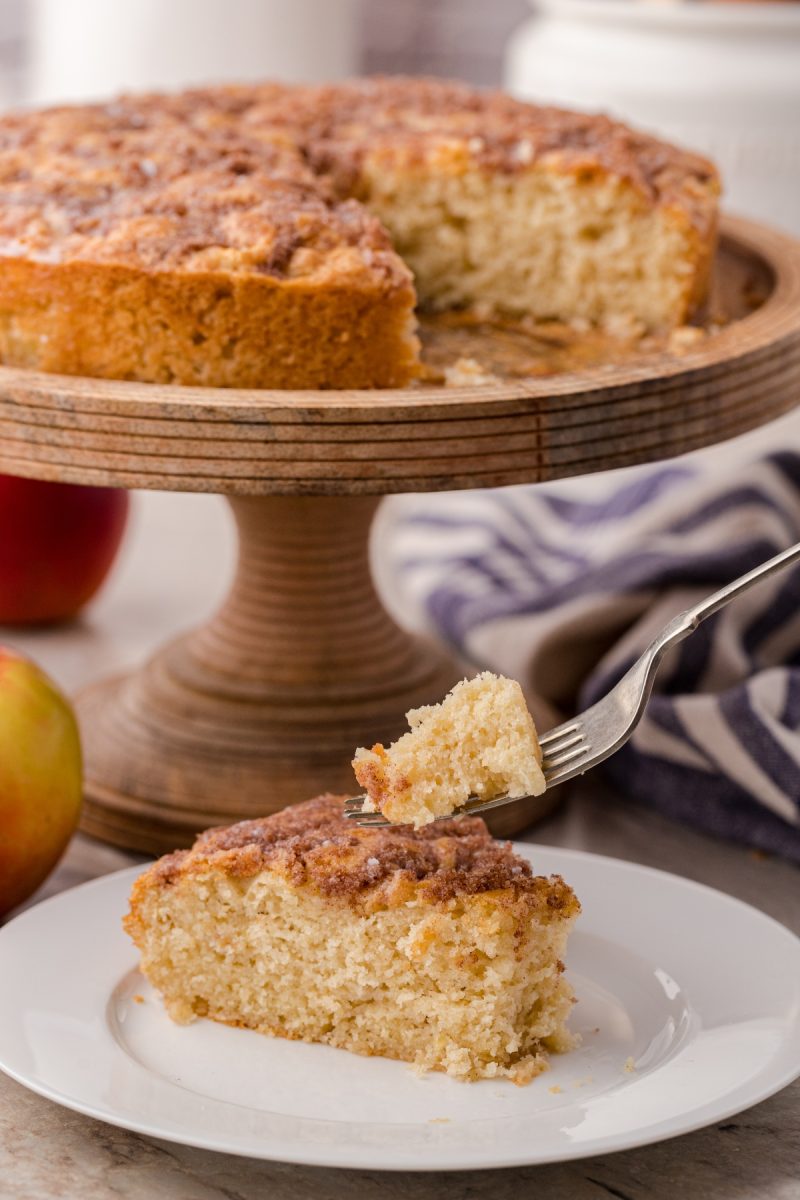 Apple cake.