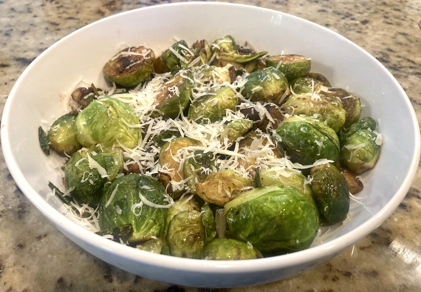 Image for Balsamic Brussels Sprouts with Vegan Sausage