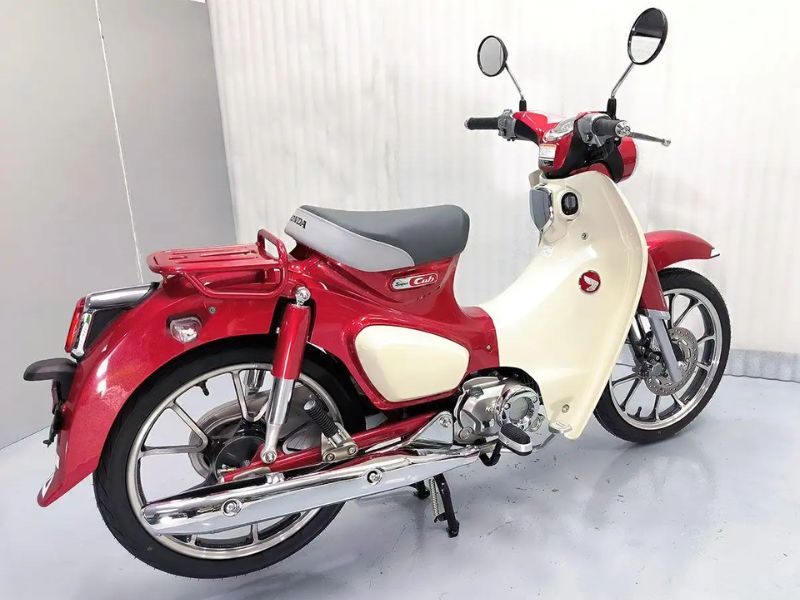 Super Cub C125 mới giữ nguyên những đường nét đặc trưng của dòng Cub huyền thoại