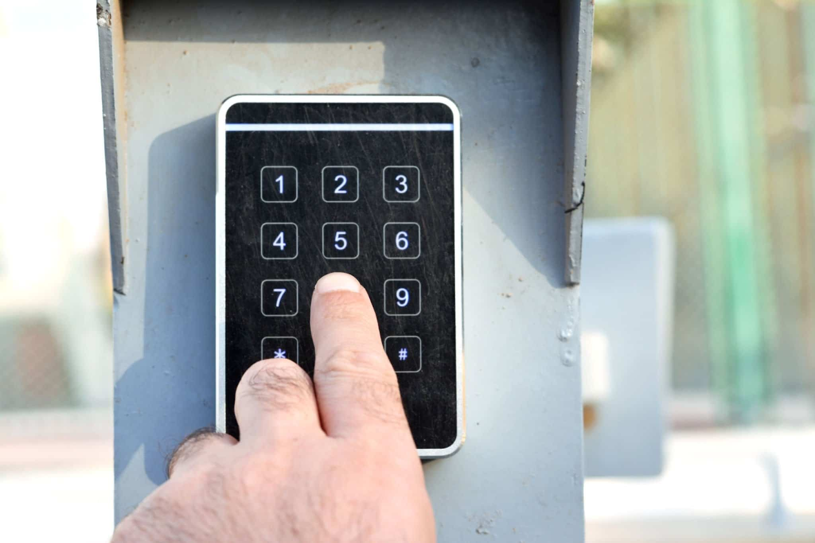 Garage Door Keypad