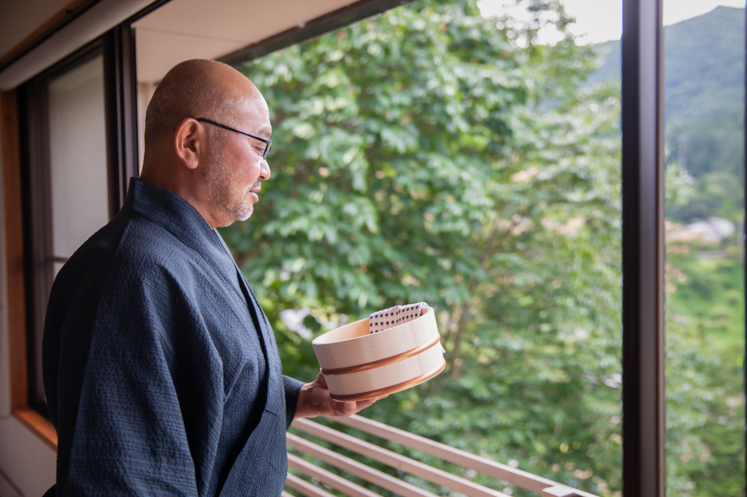 TPOに応じたメガネの使い分け方、お風呂・サウナ用