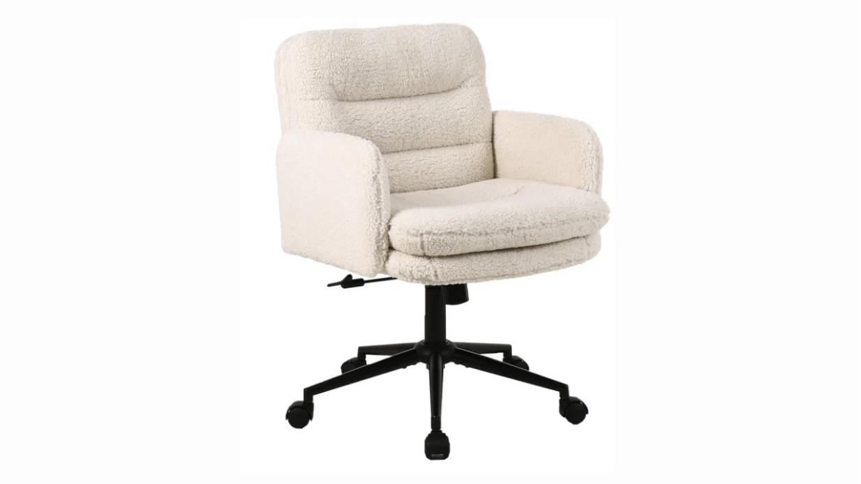 Wayfair Jaythan Upholstered Criss Cross Office Chair