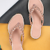 LIGHT PINK LEATHER SHOE FOR WOMEN