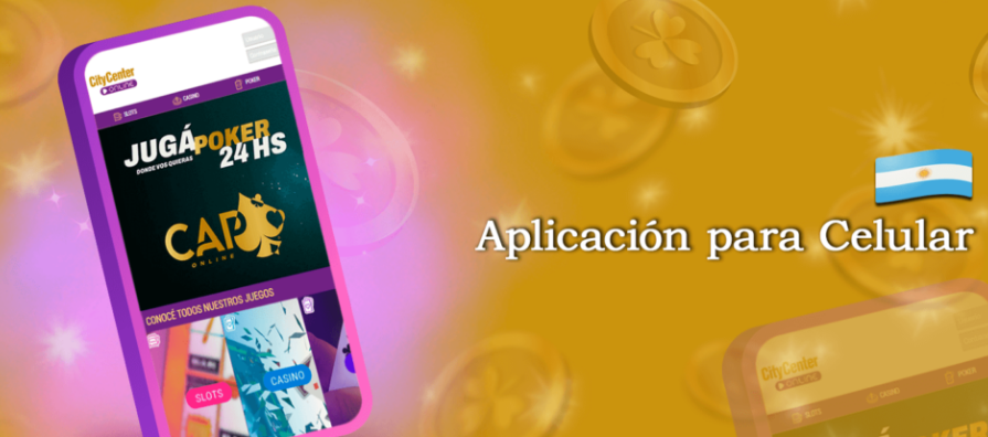 Aplicación Móvil de Casino City Center Online