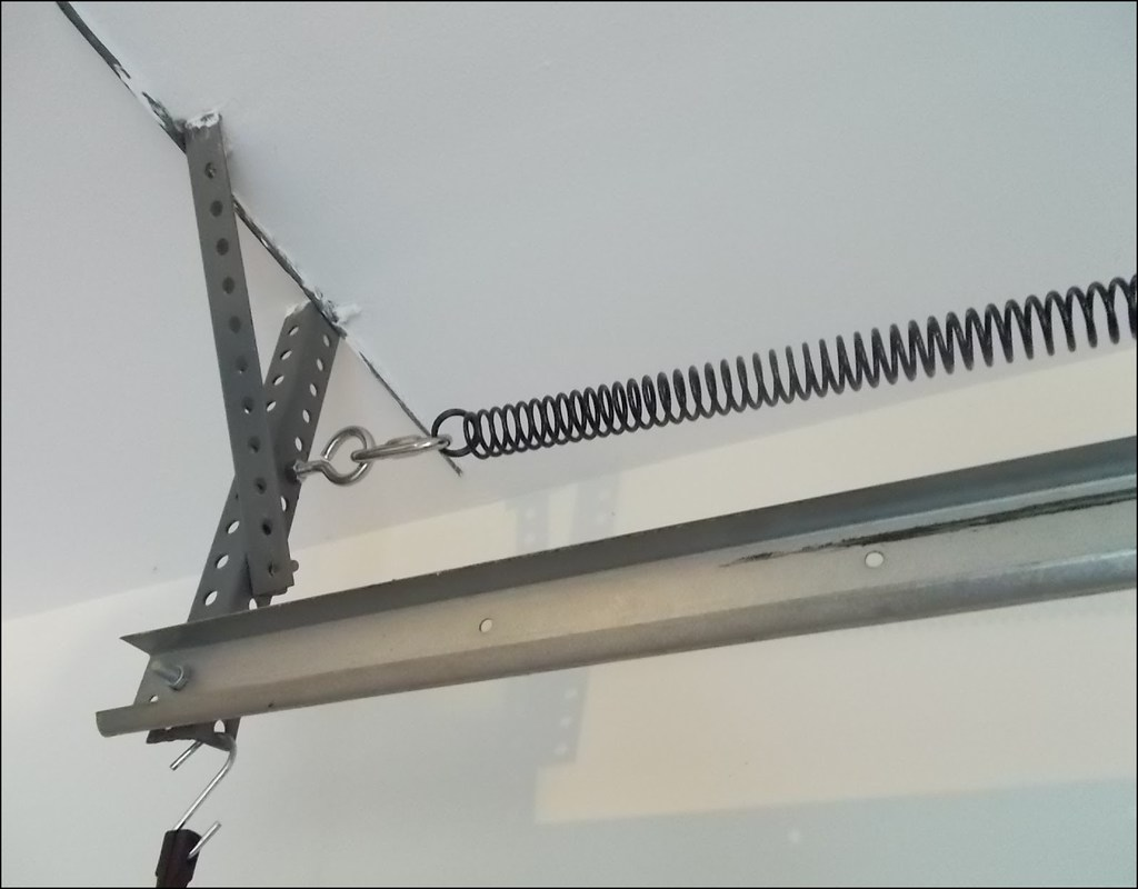 how to install a garage door spring