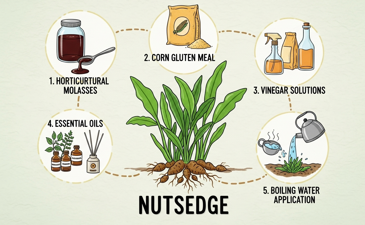 How to Get Rid of Nutsedge Naturally