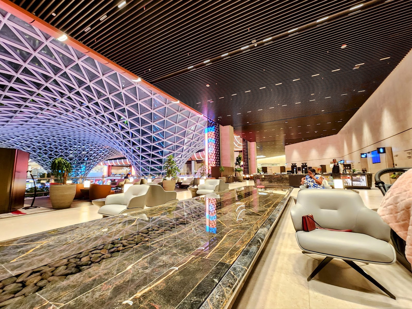 Doha Qatar Airways lounge