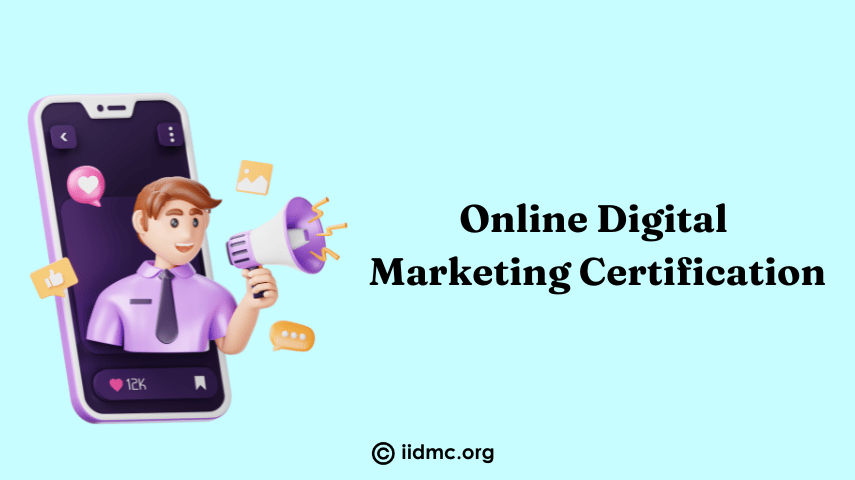 Online digital marketing certification