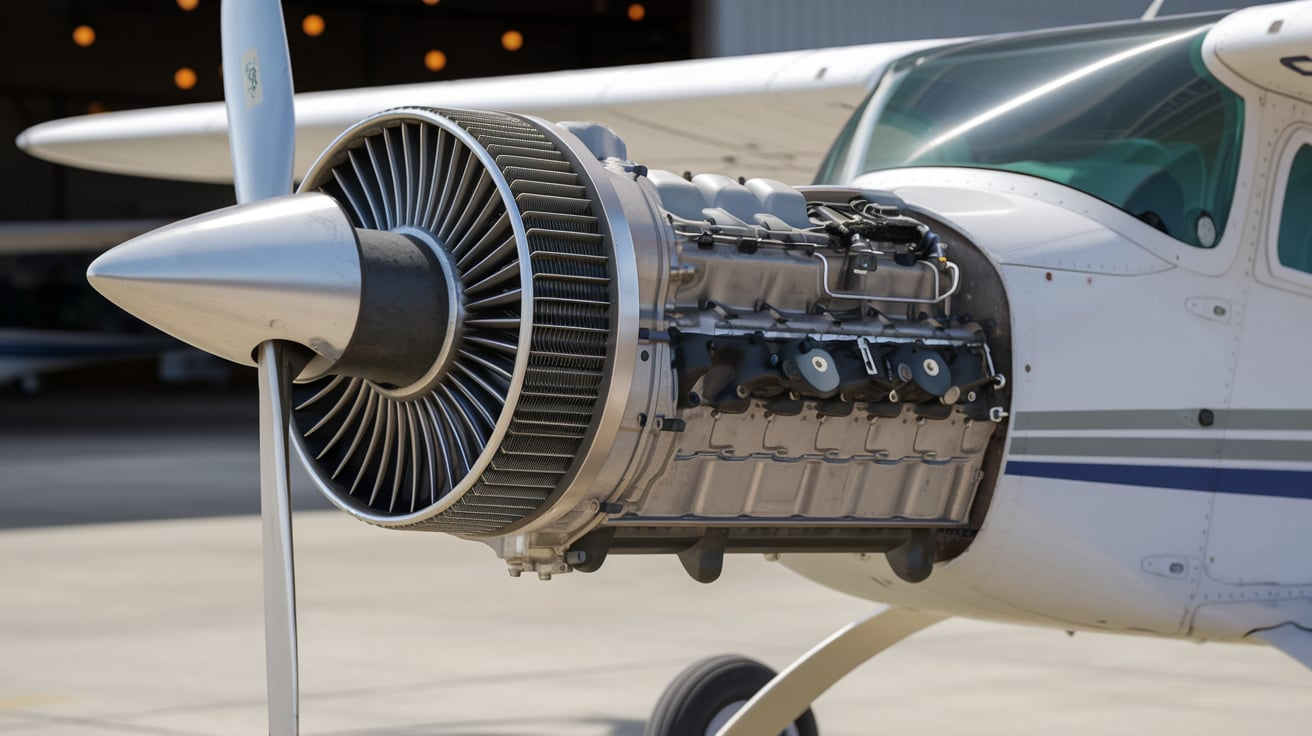 3D Model Lycoming Cessna 172 Engine Sale