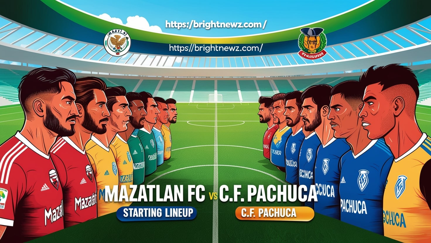 Mazatlan FC VS C.F. Pachuca Lineups