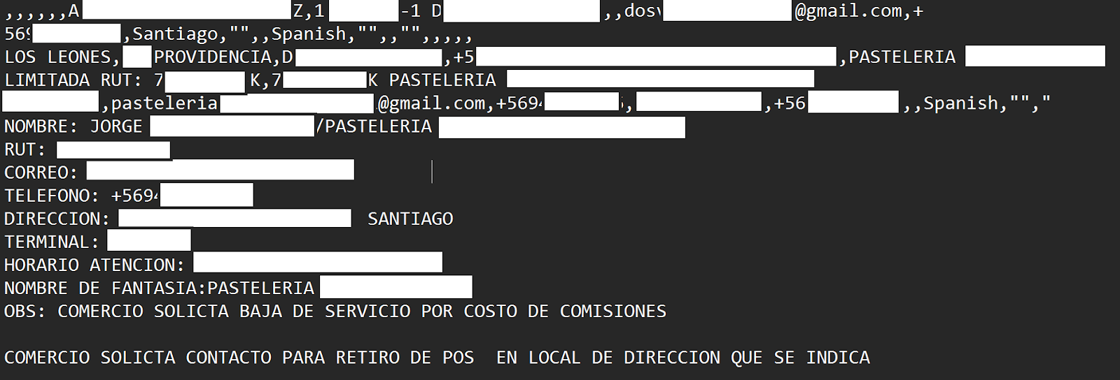 Información publicada como supuesto hackeo a Klap.