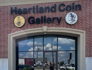 logo of Heartland Coin Gallery