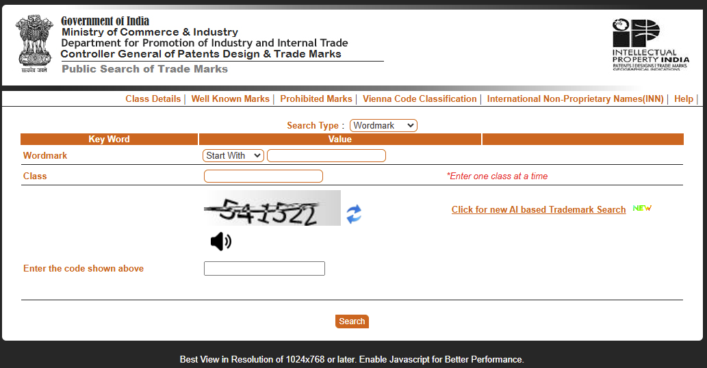 How to check for registered trade marks