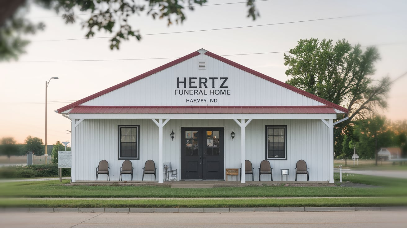 Hertz Funeral Home Harvey ND