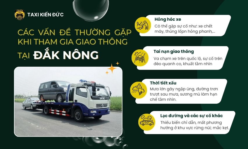 Các vấn đề thường gặp khi tham gia giao thông tại Đắk Nông