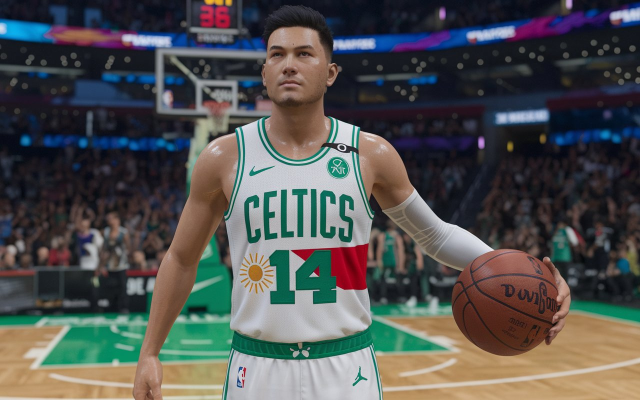 Pinoy21 Celtics Jersey NBA 2K24