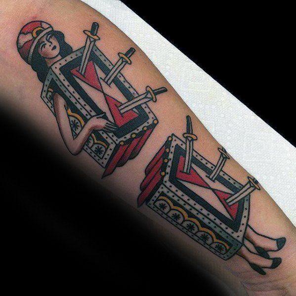 40 Magician Tattoo Designs for Men [2024 Inspiration Guide]