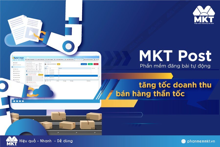 MKT Post - Phần mềm bán hàng tự động trên FB 2024