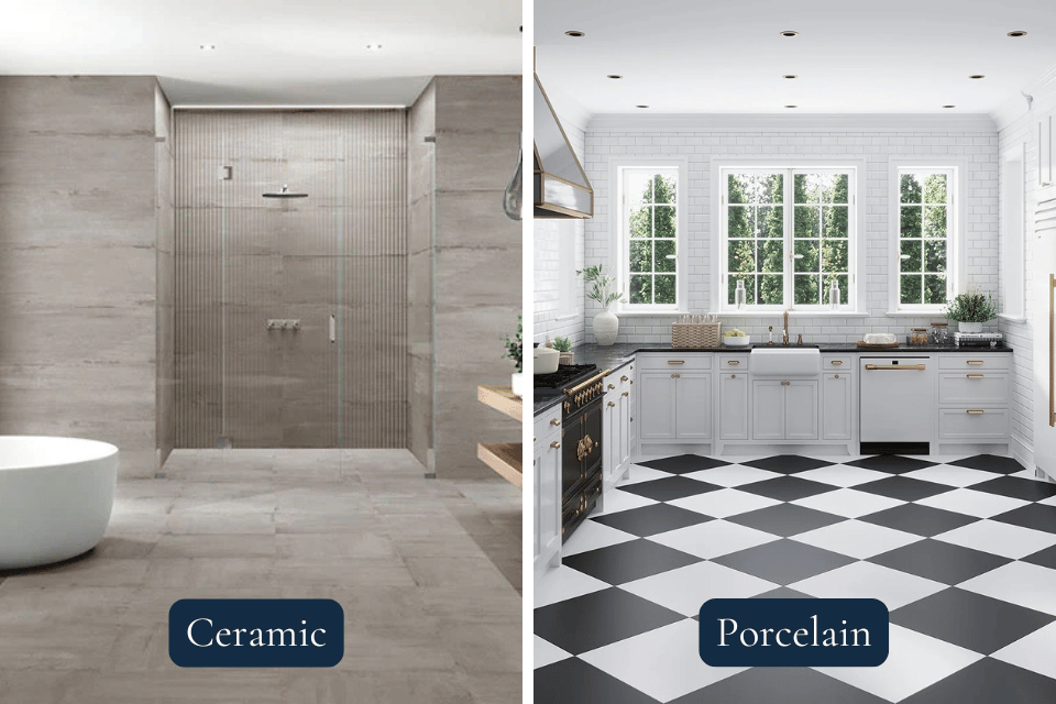 an honest review of ceramic tile for home remodels porcelain kitchen flooring custom built michigan