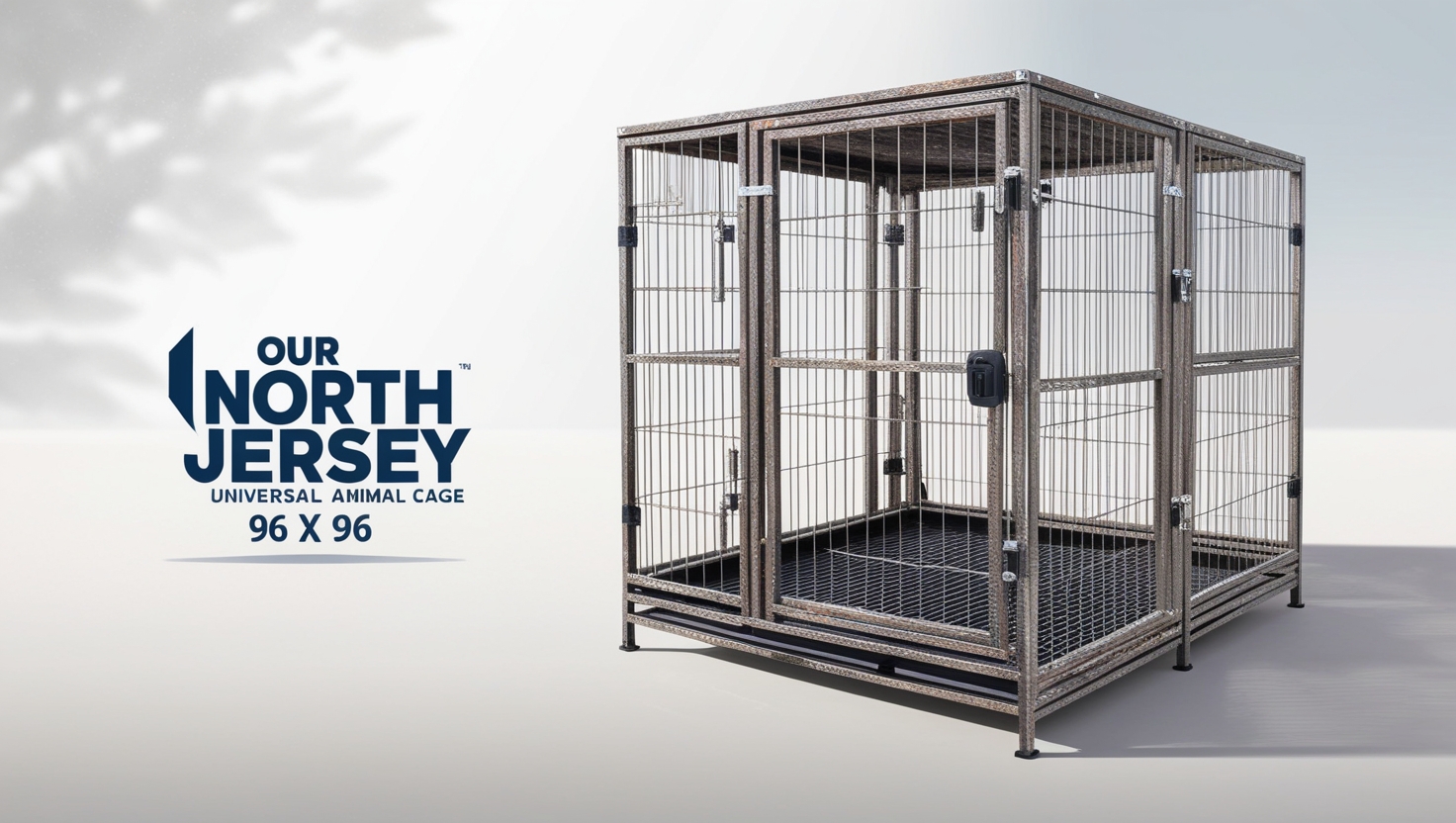 Draupadi Weather Resistant Universal Animal Cage 96 x 96