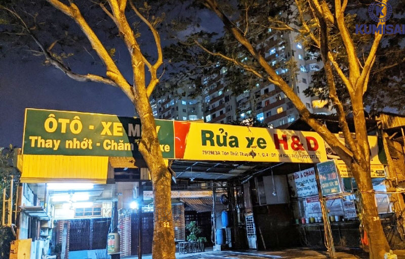 Rửa xe hơi quận 4 H&D