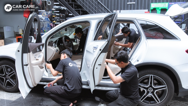 AP Car Care là địa chỉ uy tín để dán PPF cho xe Mercedes C300