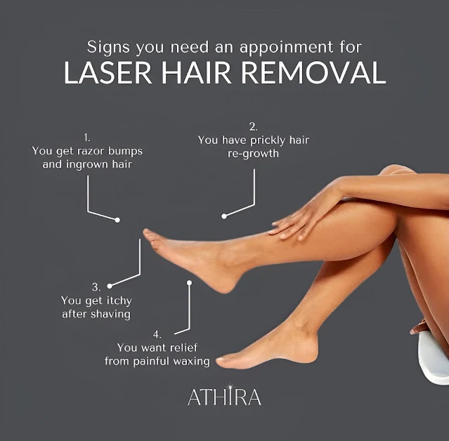 Laser Hair Removal at Athira Spa and Clinic