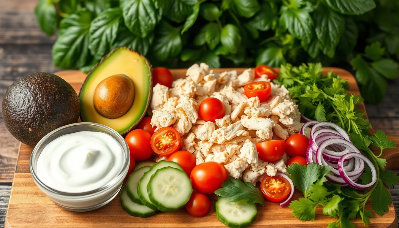 avocado chicken salad ingredients