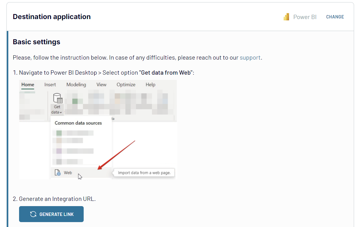 4 Data destination selection in Coupler.io