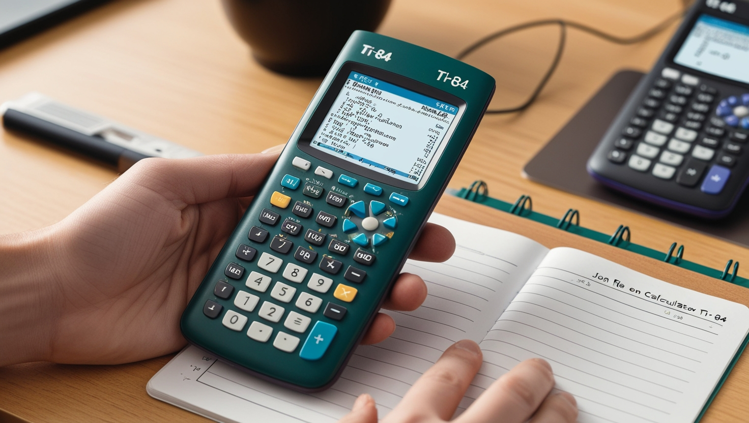 How to Put JSON File On Calculator TI 84