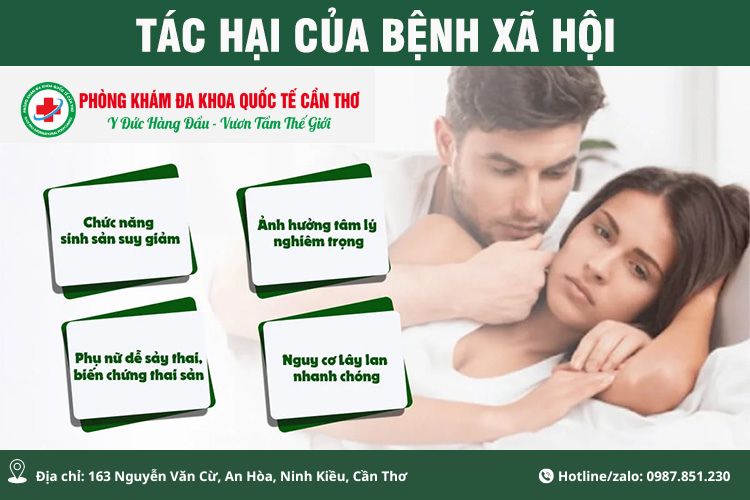 tác hại của bệnh xã hội