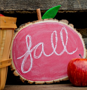 DIY Apple Chalkboard