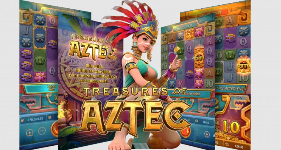 Treasures of Aztec เล่นง่ายรอรับรางวัลกันได้เลย - Nightmare - Medium