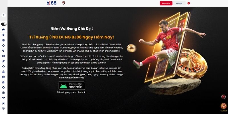 Tải app BJ88 với quy trình được thiết kế đơn giản phù hợp mọi người