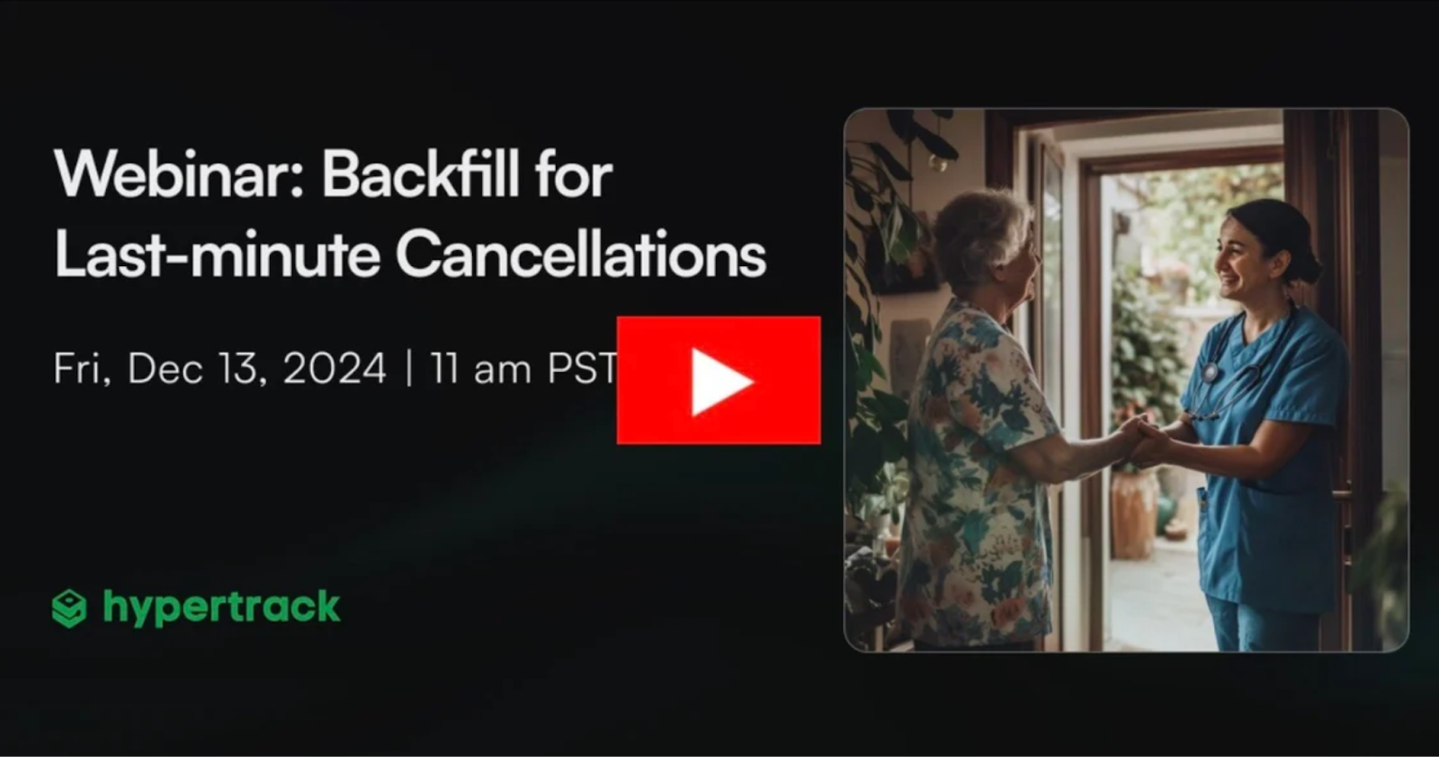 HyperTrack Solution Showcase Replay: Backfill for Last-minute Cancellations
