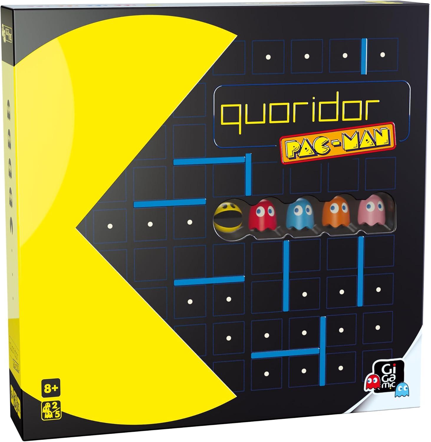 Pac Man Quoridor Game - wooden board games