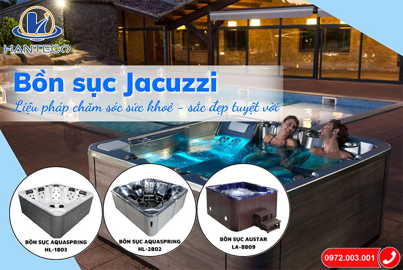 Có nên sử dụng bồn sục jacuzzi hay không, ưu điểm là gì?