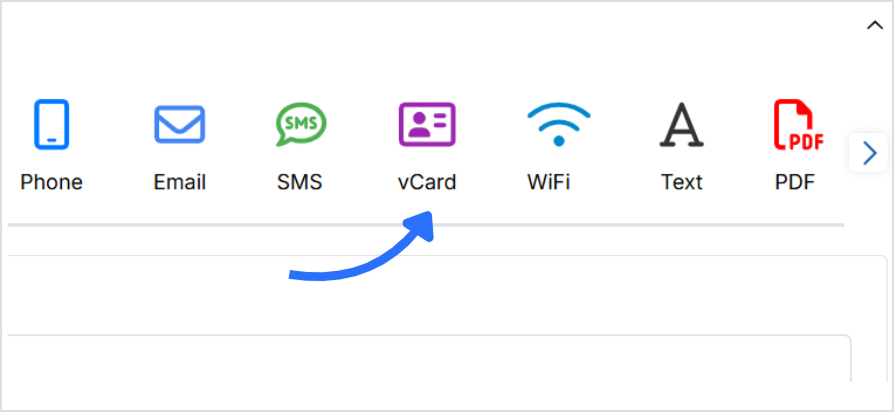 choose vCard