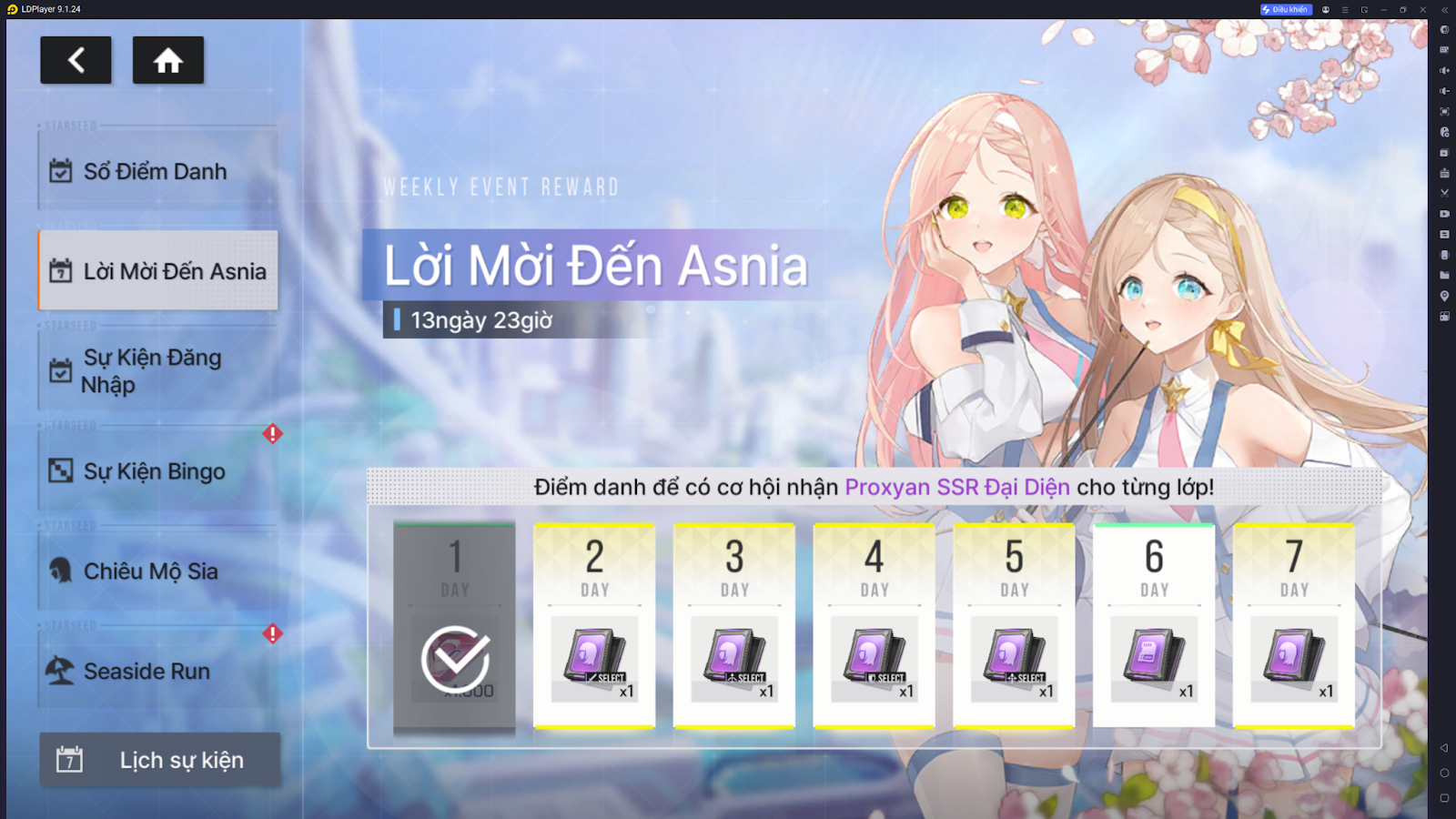 Hướng dẫn reroll STARSEED: Asnia Trigger reroll tự động nhanh nhất