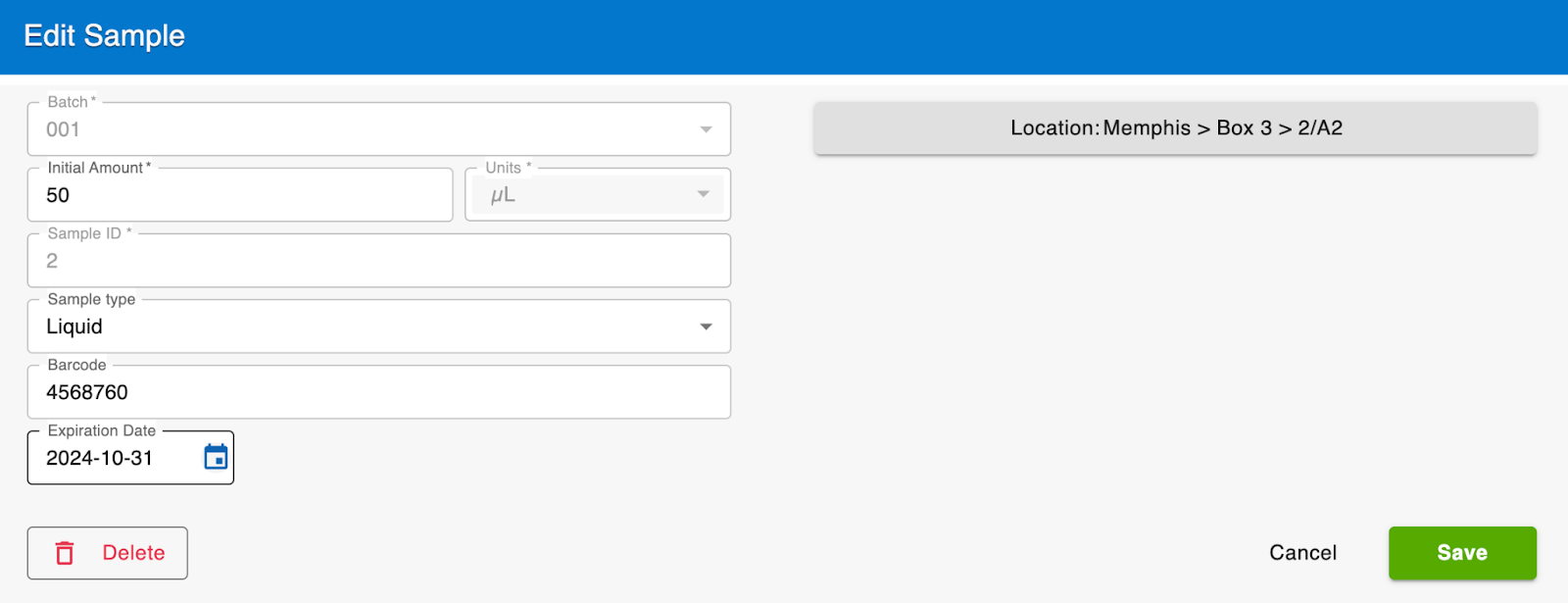 Setting Exportation Date 