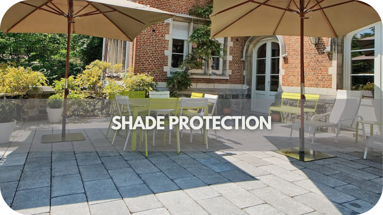 How to Protect Your Bluestone Patio in Extreme Weather: Shade Protection