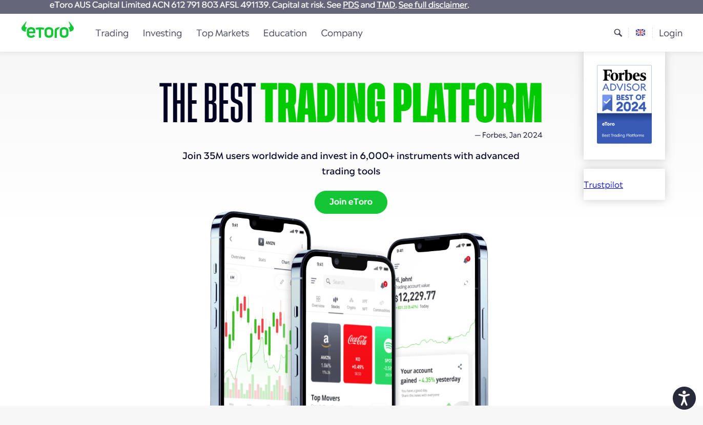 eToro