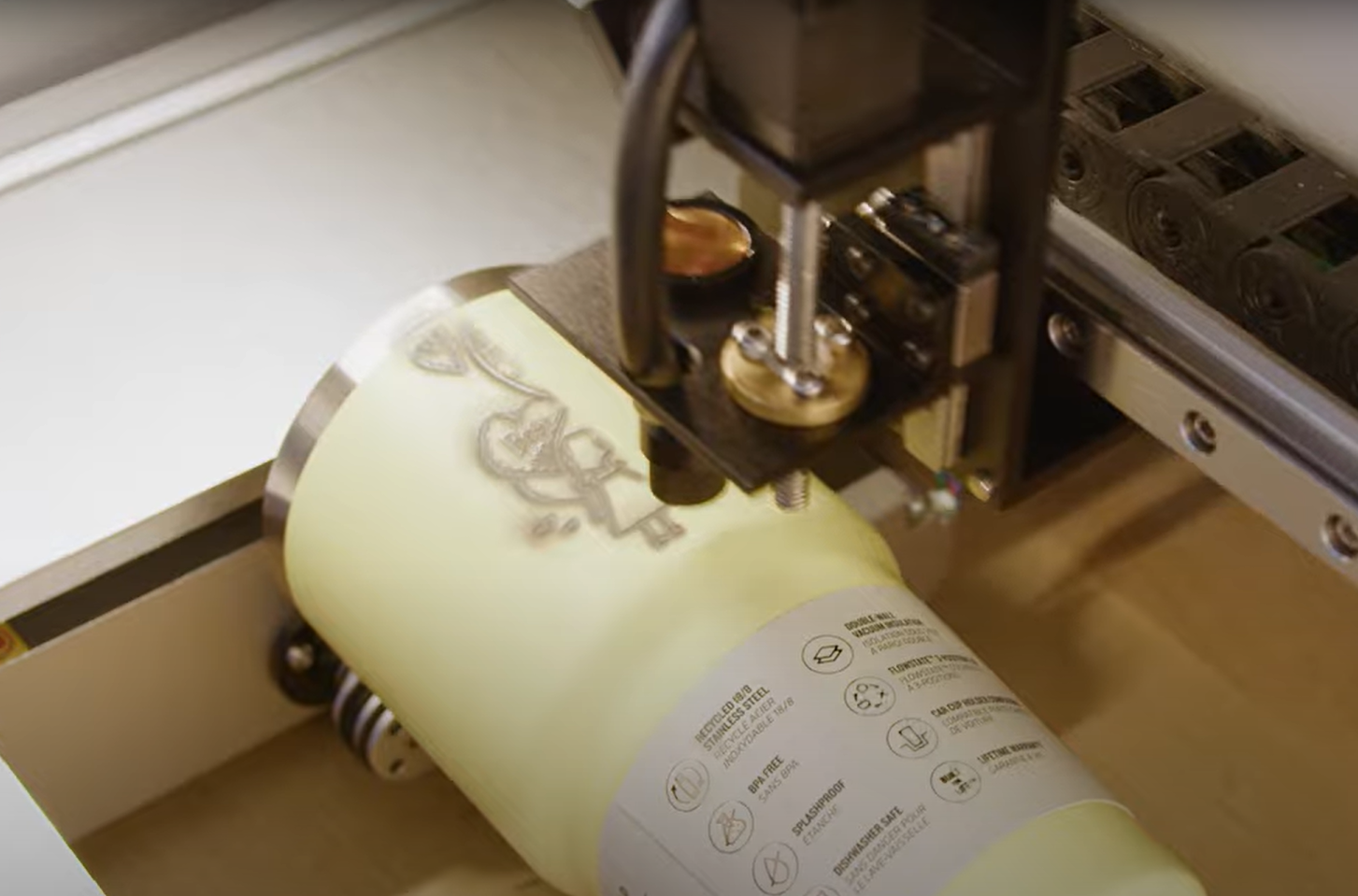Laser Engraving Stanley Cups