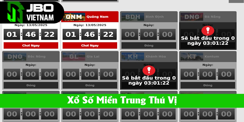 Xổ số ba miền khu vực Trung Bộ thu hút thành viên