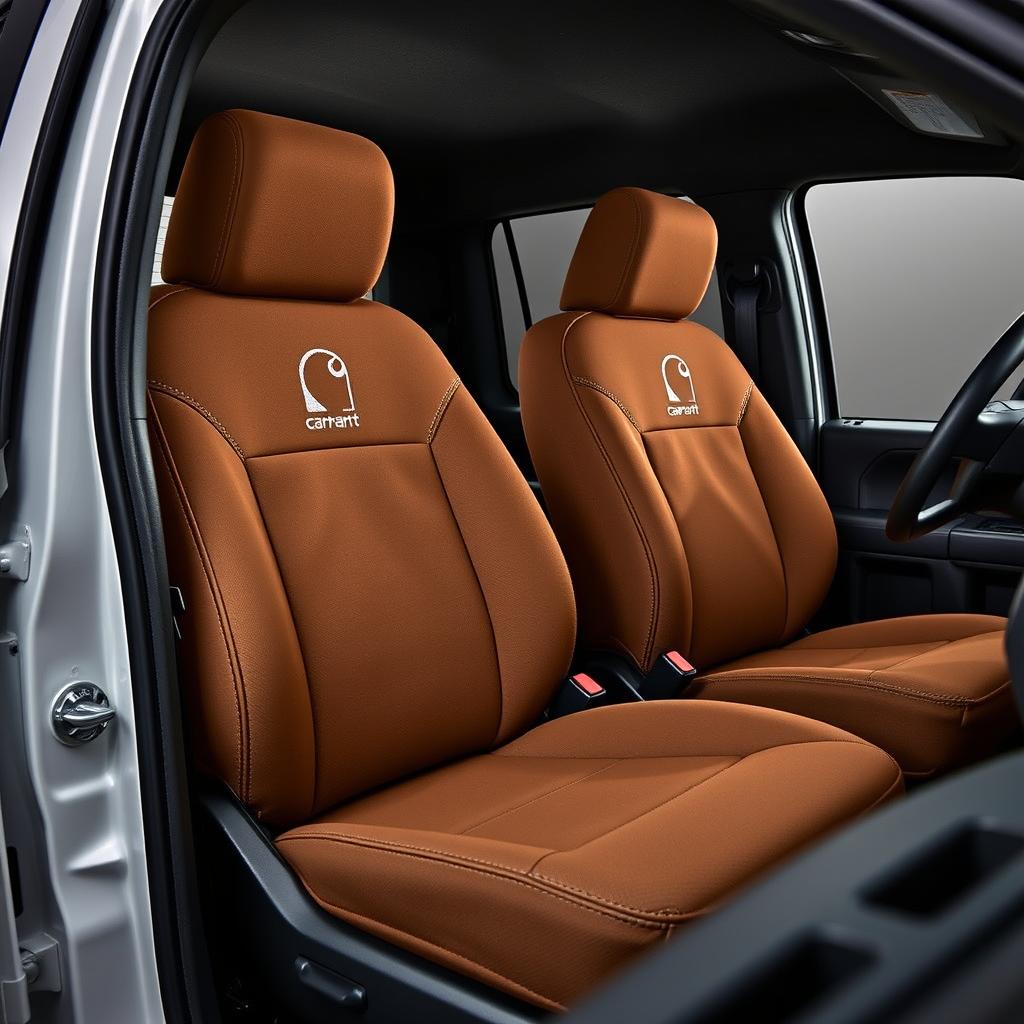 Covercraft Carhartt custom car seat covers for work vehicles