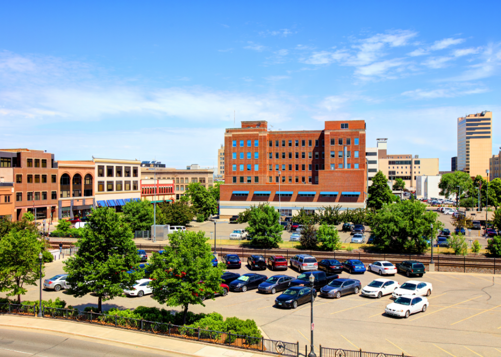 The Fargo skyline.