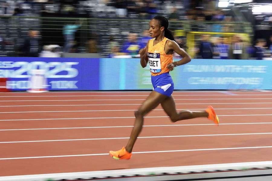 Chebet is targeting a gold medal at the upcoming World Championships