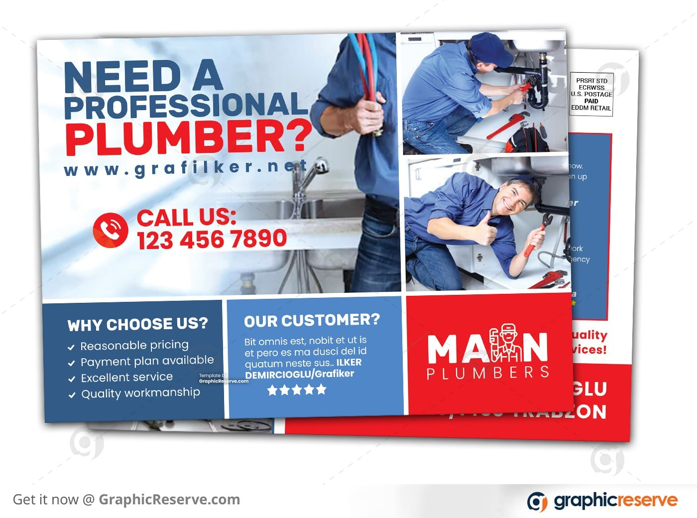 direct mail marketing for plumbers