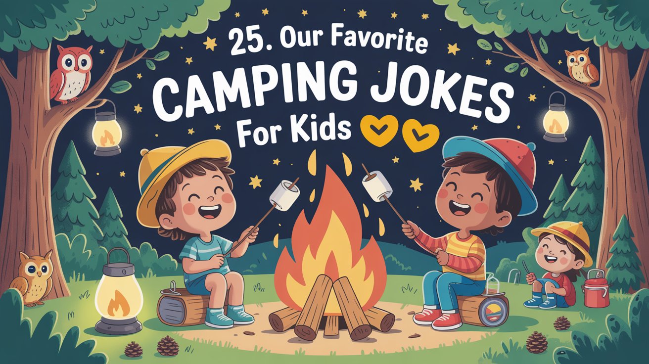 25. Our Favorite Camping Jokes for Kids 🏕️❤️